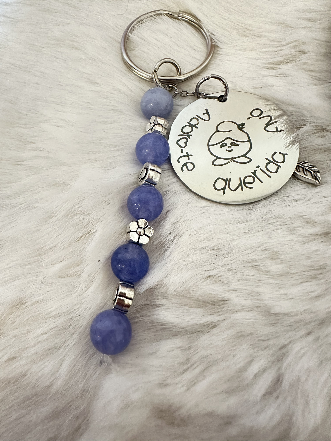 Porta‑chaves em Cristal com Medalha Personalizada  1