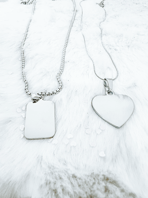 Duo Amor Personalizado Colares - Casal