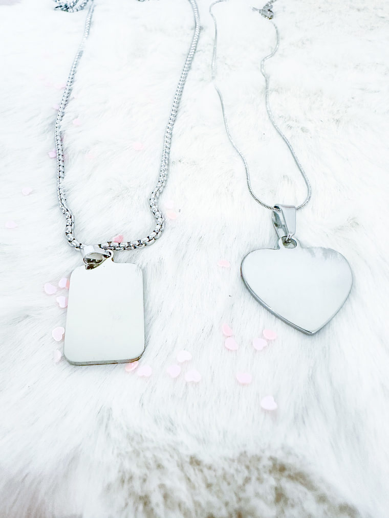 Duo Amor Personalizado Colares - Casal 1