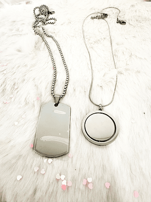 Duo Amor Personalizado Colares - Casal 