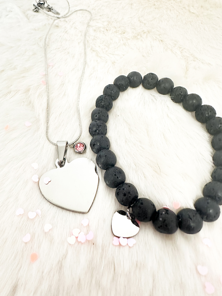 Duo Amor Personalizado Cristal  4