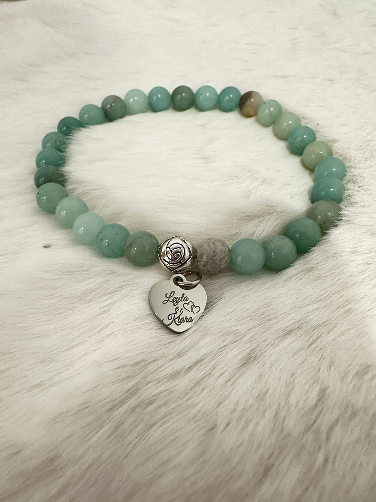 Duo Amor Personalizado Cristal  5