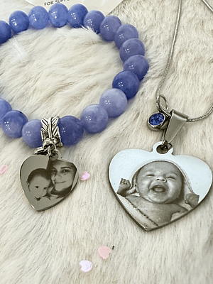 Duo Amor Personalizado Cristal 