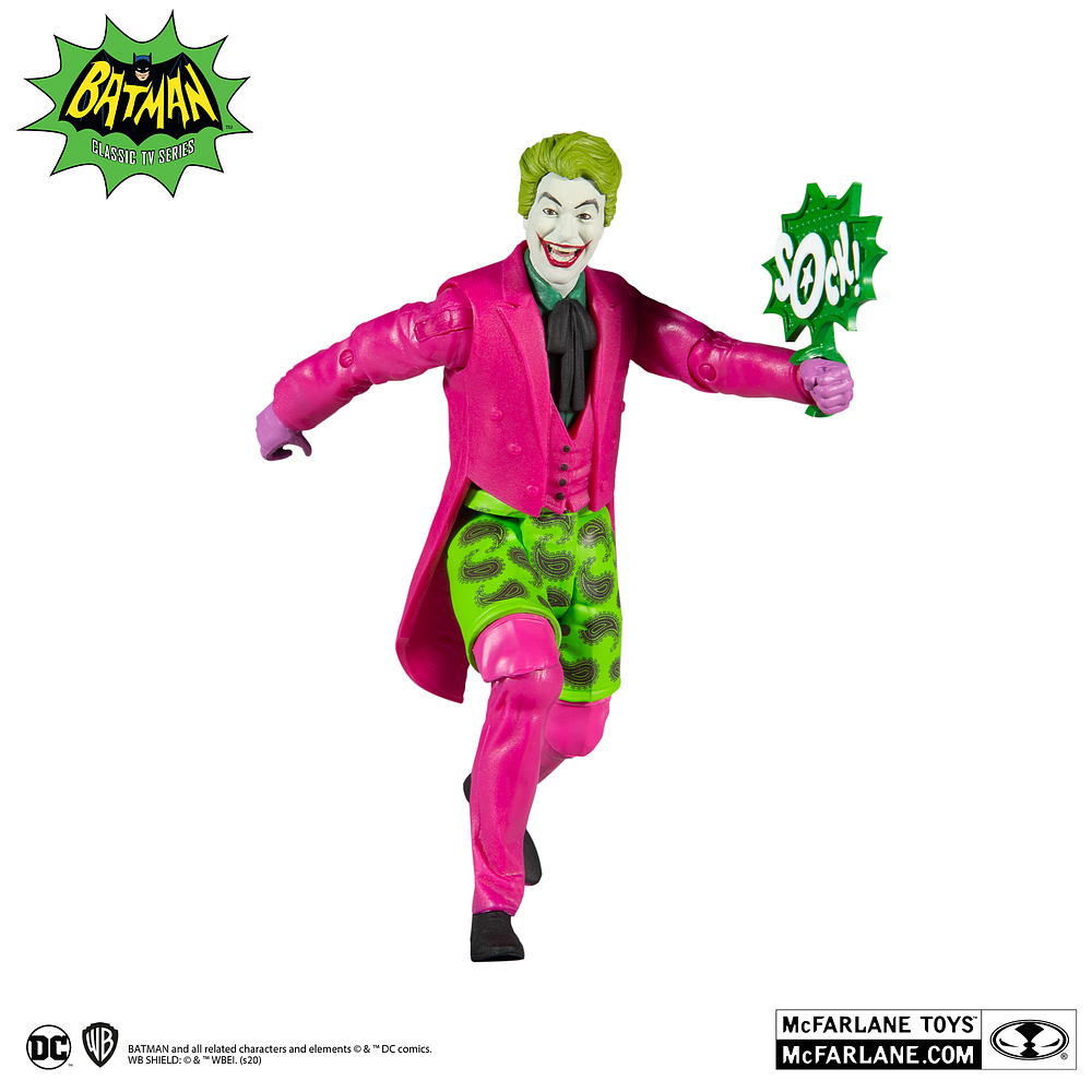 The Joker In Swim Shorts (Batman 66) Retro 7