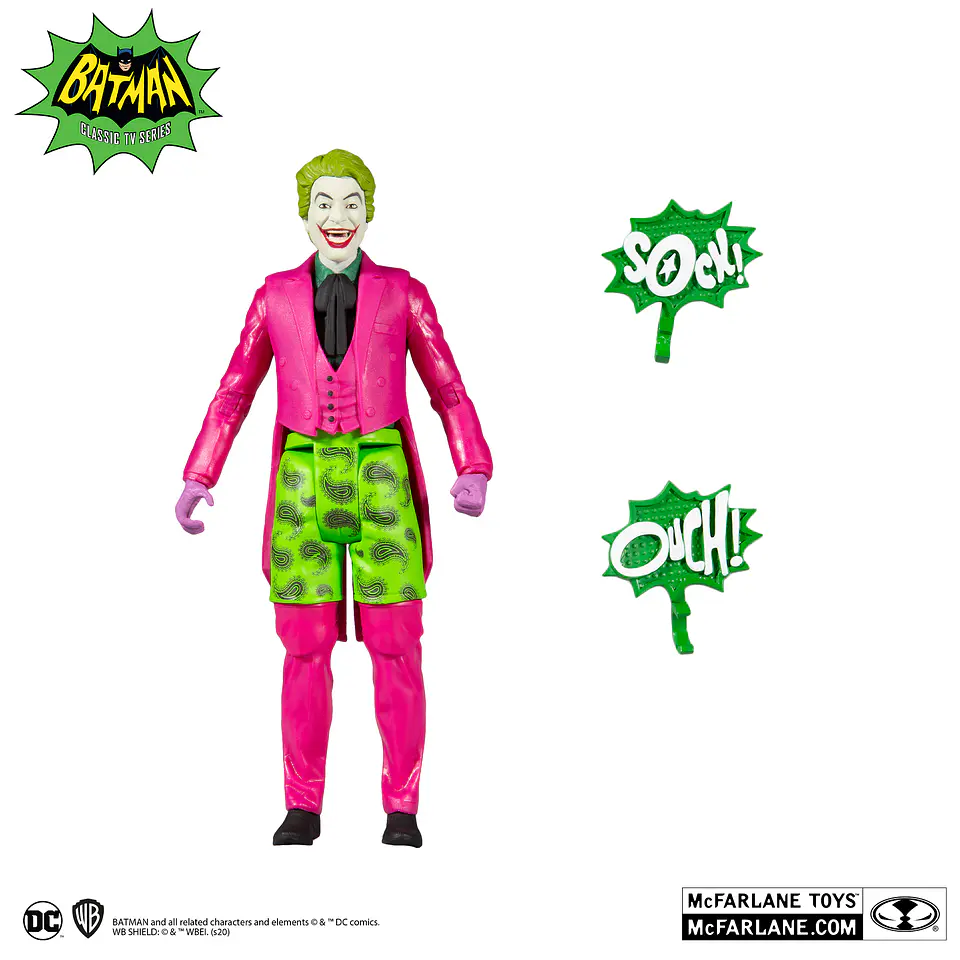 The Joker In Swim Shorts (Batman 66) Retro 8