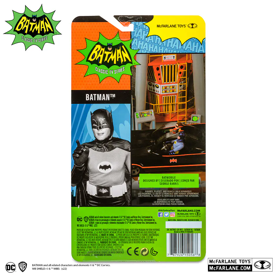 Batman Blanco & Negro (Batman 66) Retro 9