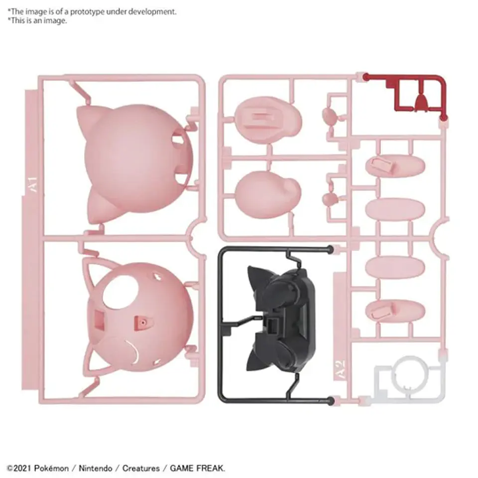 Jigglypuff Pokemon Model Kit Quick Bandai Hobby 4