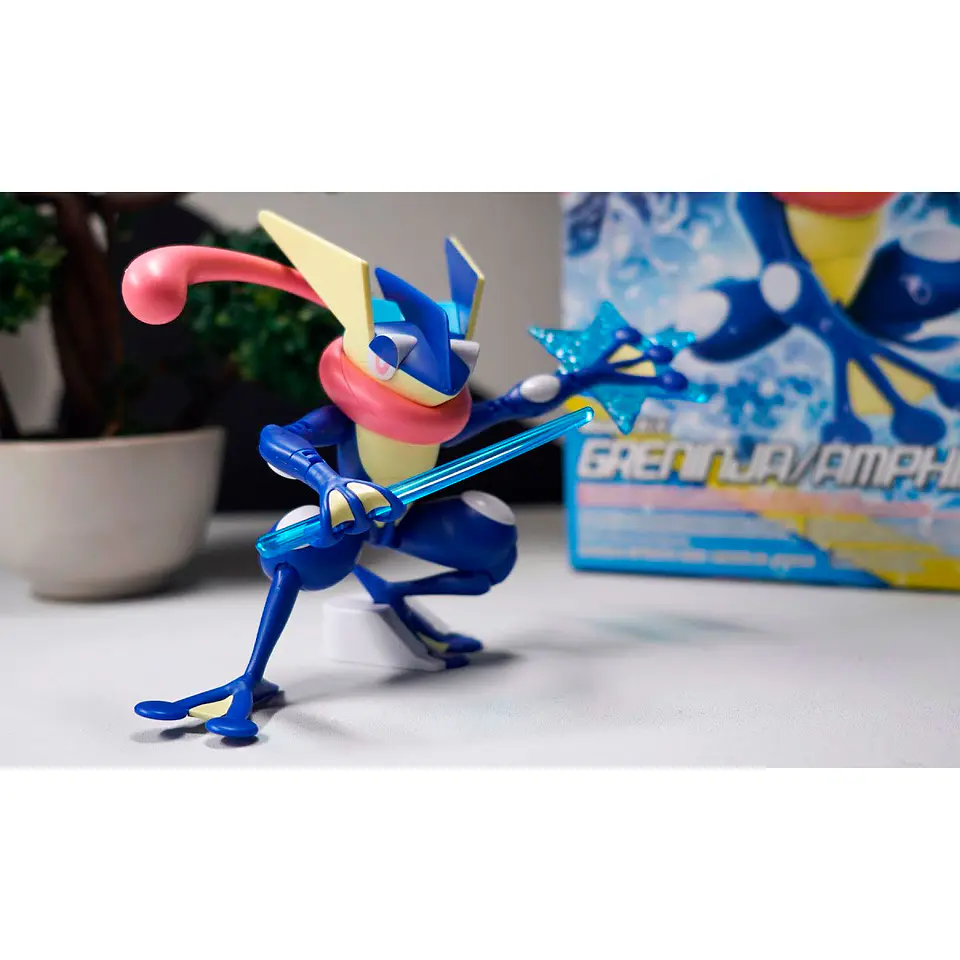Greninja Pokemon Model Kit Bandai Hobby 3