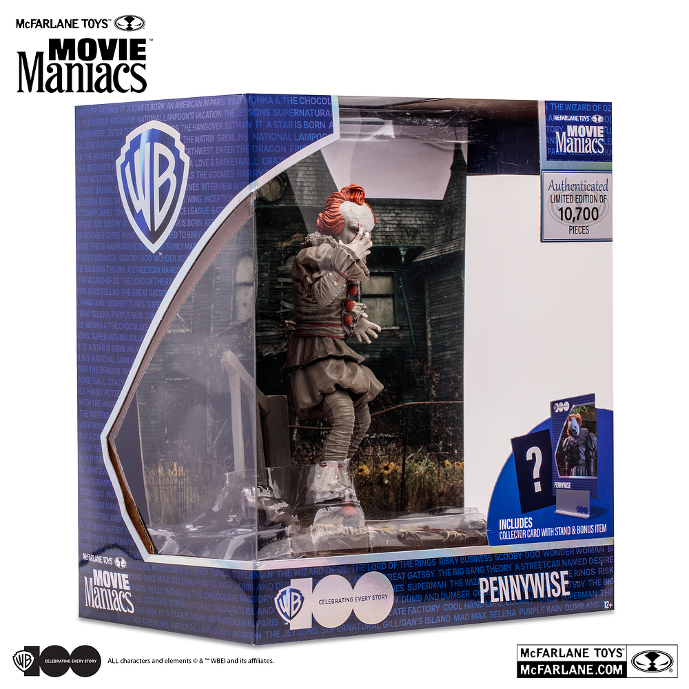 Pennywise IT 2 Movie Maniacs WB100 12