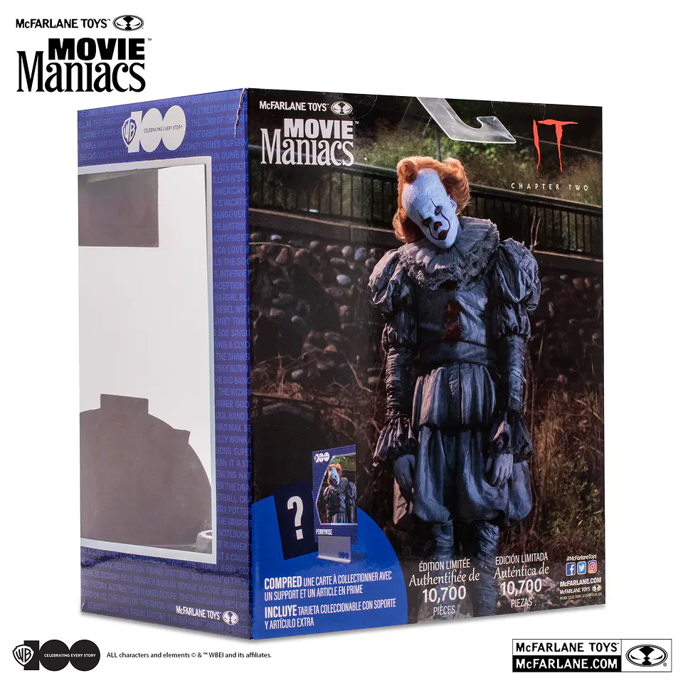 Pennywise IT 2 Movie Maniacs WB100 13