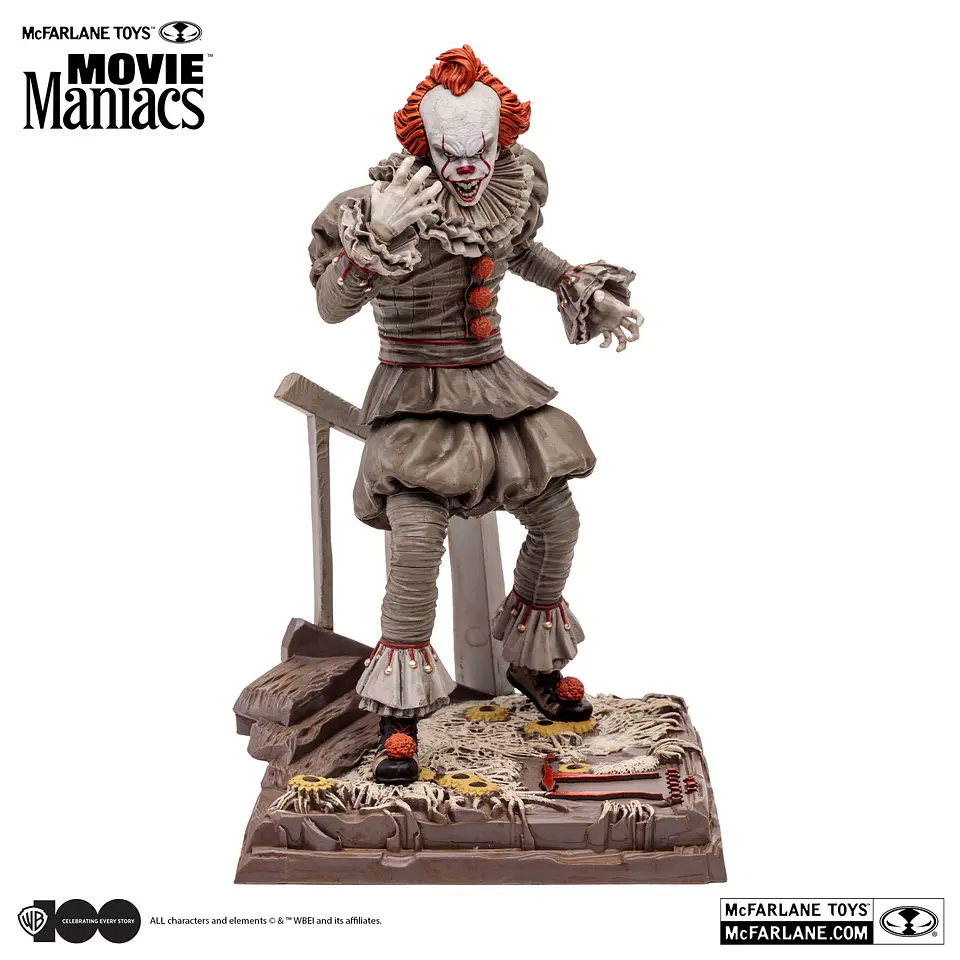 Pennywise IT 2 Movie Maniacs WB100 6
