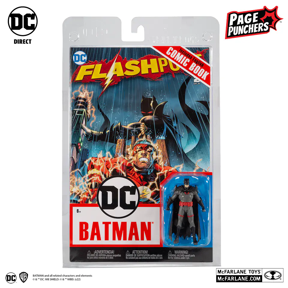 Batman Thomas Wayne (Flashpoint Comic) Page Punchers 3 Pulgadas 1