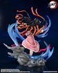 Estatua Nezuko Kamado Demon Form Advancing Ver. Kimetsu no Yaiba - Miniatura 5
