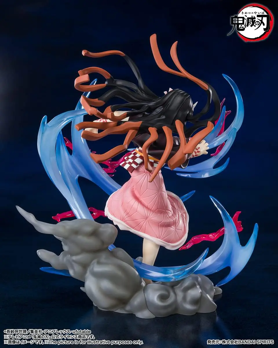 Estatua Nezuko Kamado Demon Form Advancing Ver. Kimetsu no Yaiba 5
