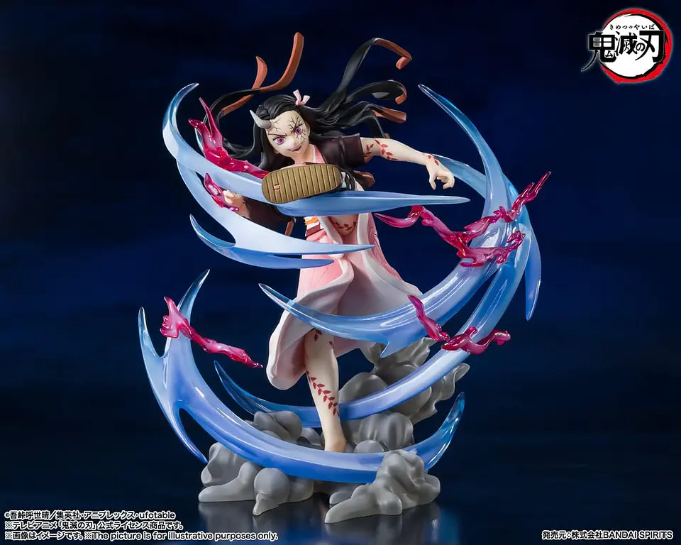 Estatua Nezuko Kamado Demon Form Advancing Ver. Kimetsu no Yaiba 6