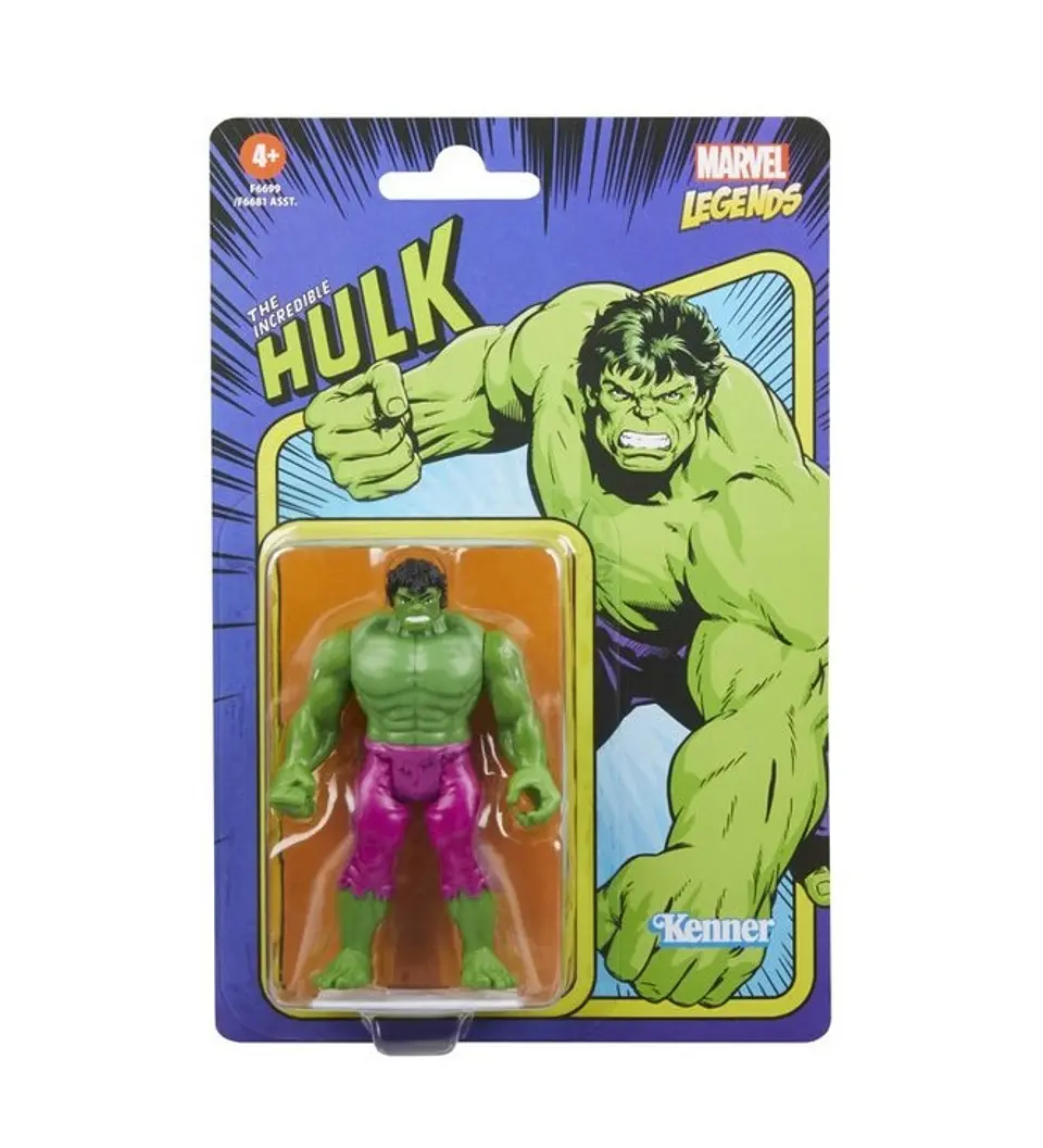 El Increible Hulk Marvel Legends Retro 1