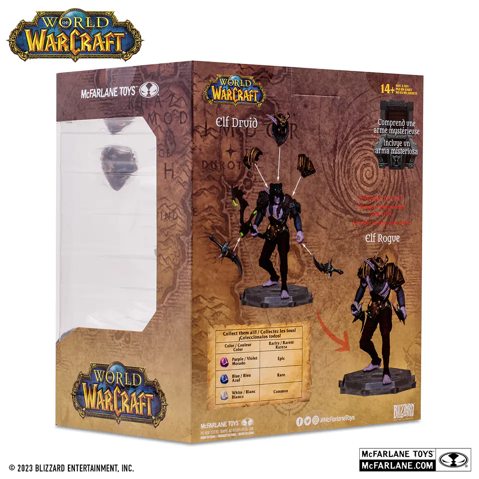 Elf Druid & Elf Rogue (Epic) WoW 12