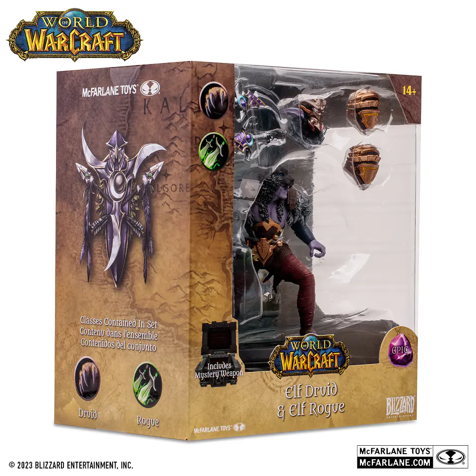 Elf Druid & Elf Rogue (Epic) WoW 11