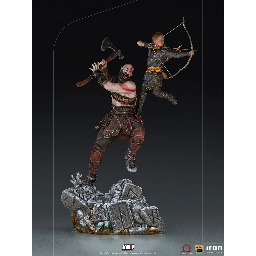 Kratos Y Atreus BDS ART Scale 1/10 God Of War  5