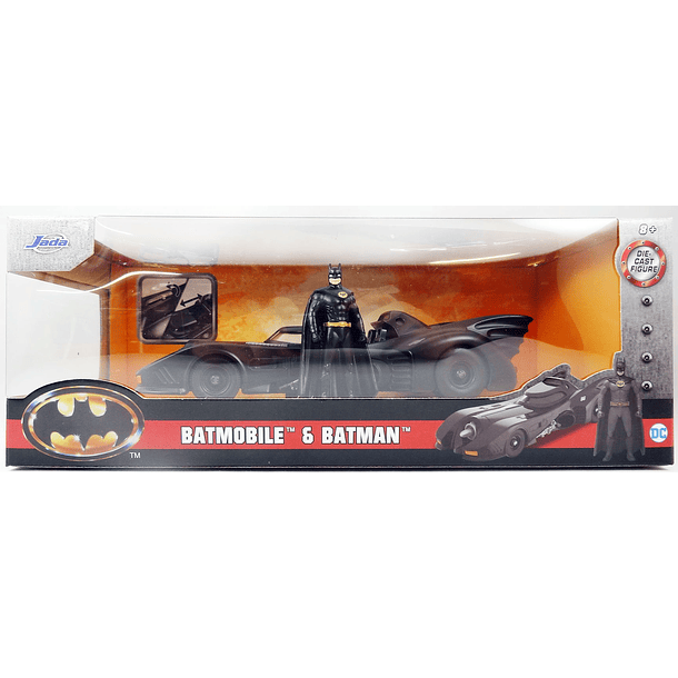 Batmobile & Batman 1:24 Batman 1989
