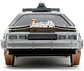 Delorean Rail Wheels 1:32 Time Machine Back To The Future - Miniatura 6