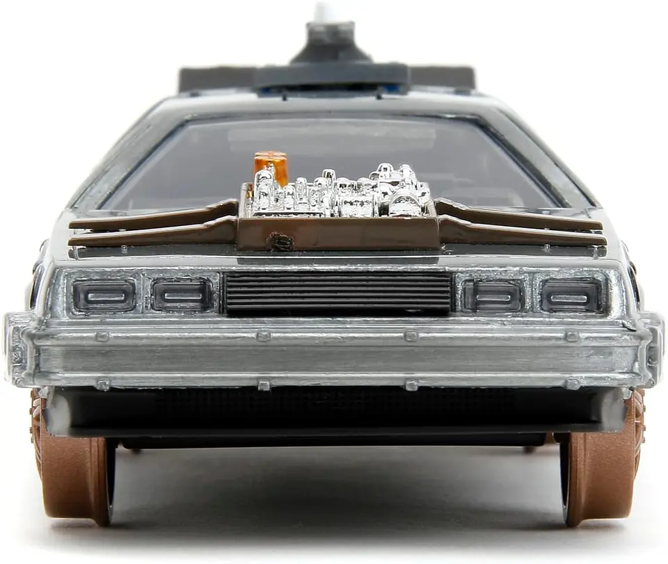 Delorean Rail Wheels 1:32 Time Machine Back To The Future 6