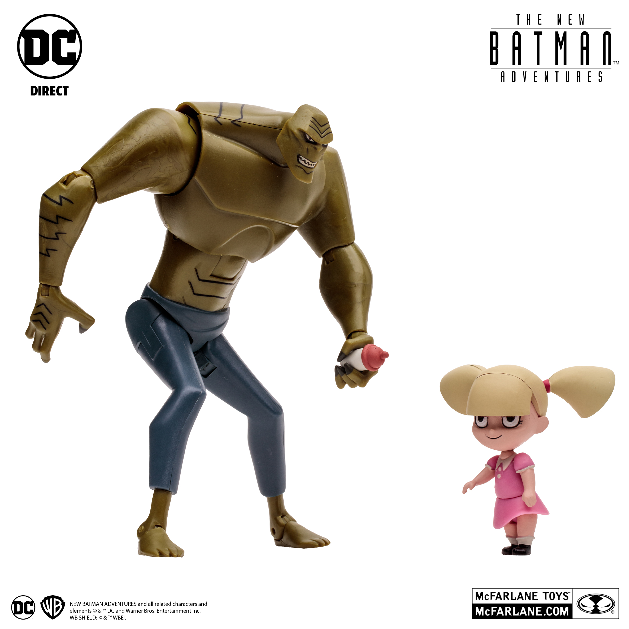 Killer Croc & Baby Doll (The New Batman Adventures)