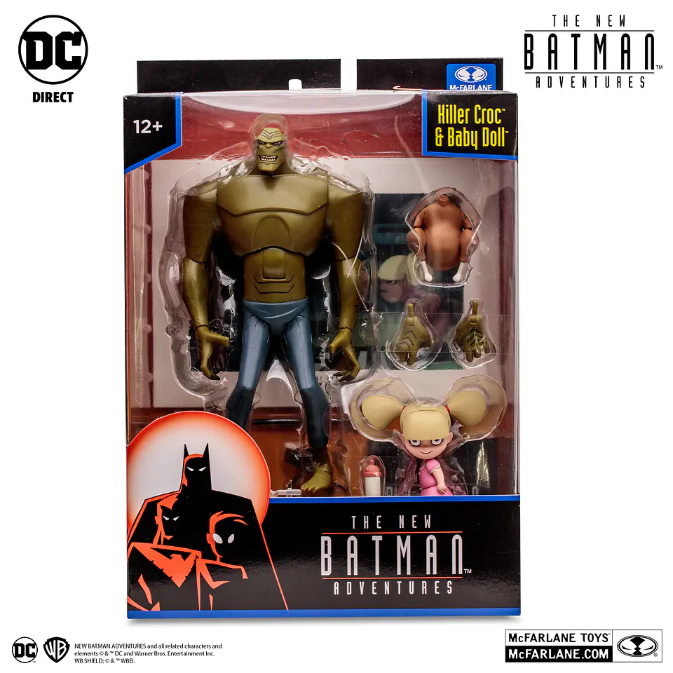 Killer Croc & Baby Doll (The New Batman Adventures) 1