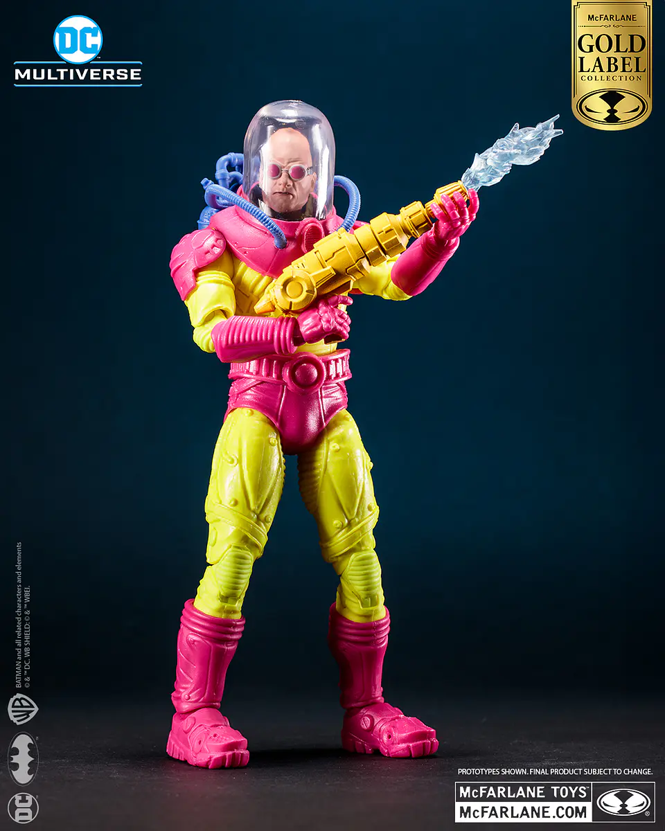 Mr Freeze Black Light Multiverse Gold Label Exclusive 11