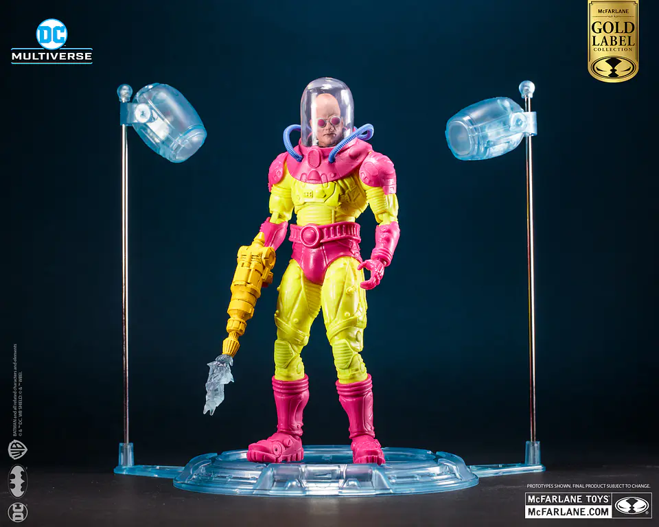 Mr Freeze Black Light Multiverse Gold Label Exclusive 9