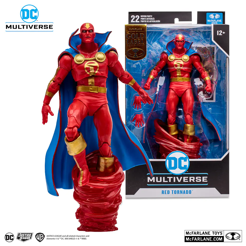 Red Tornado (DC Classic) Multiverse Gold Label 9