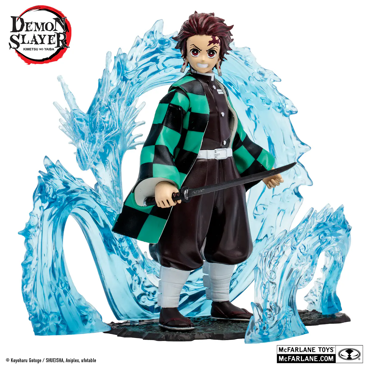 Tanjiro Kamado Water Dragon Tenth Form Deluxe 5 In