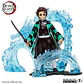 Tanjiro Kamado Water Dragon Tenth Form Deluxe 5 In - Miniatura 2