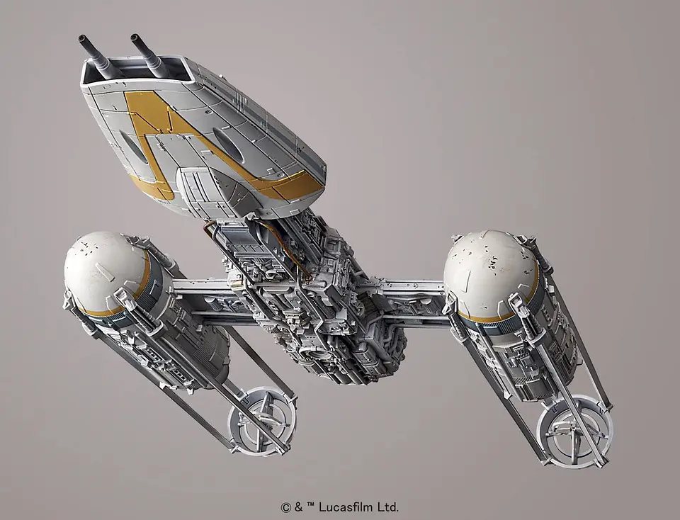 1/72 Y-Wing Starfighter Model Kit 3