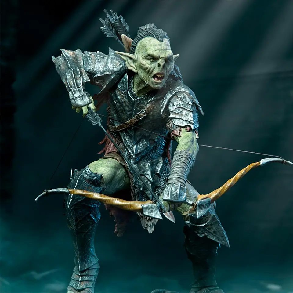 Archer Orc BDS ART Scale 1/10 Lord Of The Rings 1