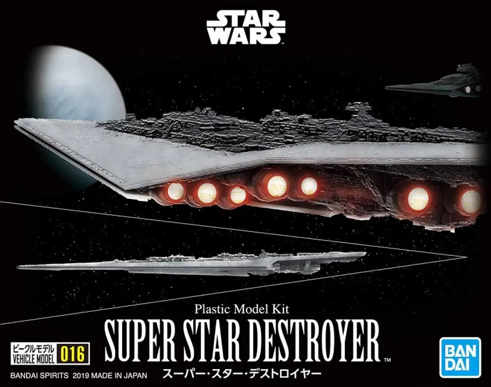 Vehicle Model 016 Super Star Destroyer  Model Kit 2