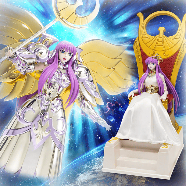 Saint Cloth Myth Ex Goddess Athena & Saori Kido Saint Seiya