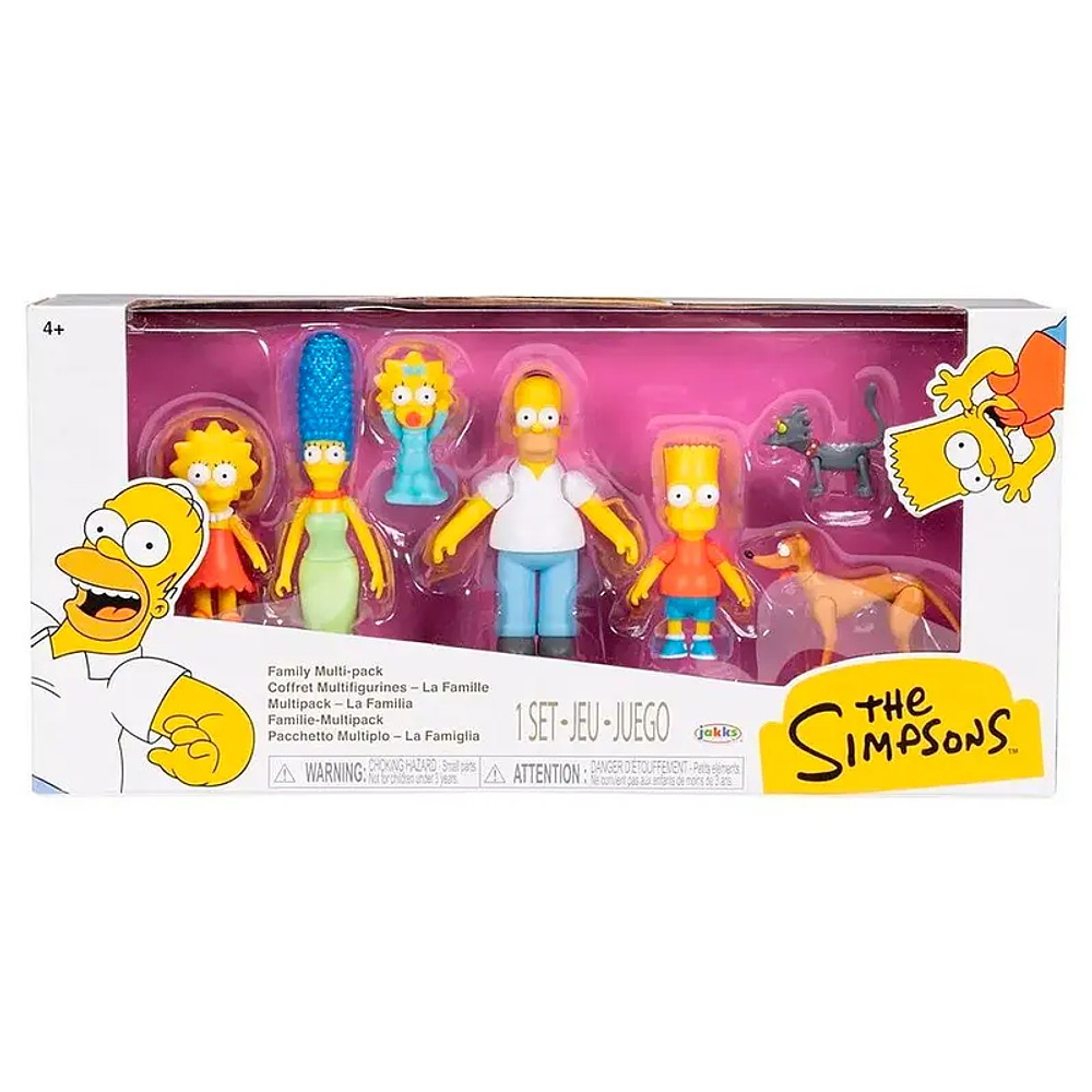 Family Set 2.5 Pulgadas Los Simpsons 1