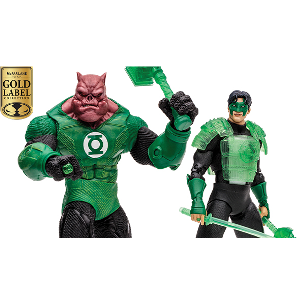 Kilowog & Green Lantern Gold Label 2 Pack Multiverse 2