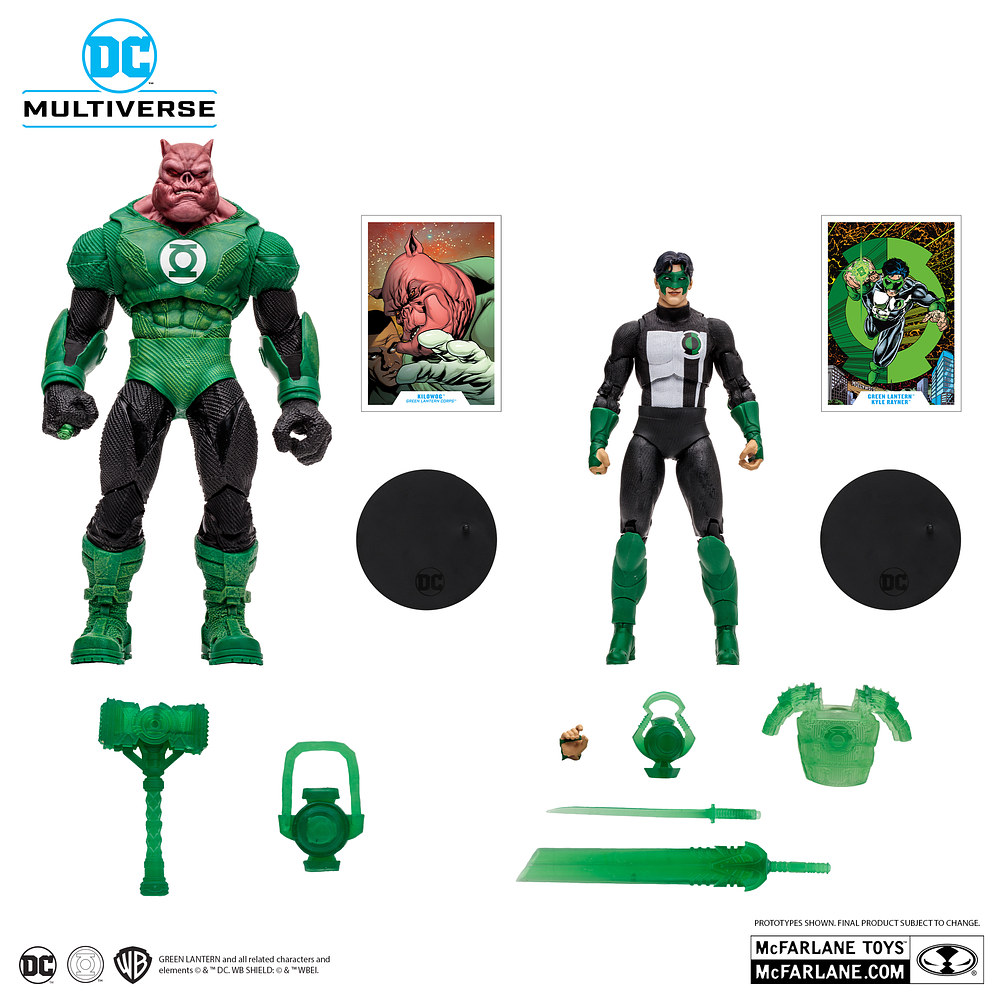 Kilowog & Green Lantern Gold Label 2 Pack Multiverse 14