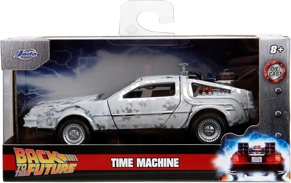 Delorean Frost 1:32 Time Machine Back To The Future Part I 1