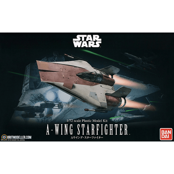 1/72 A-Wing Starfighter Model Kit