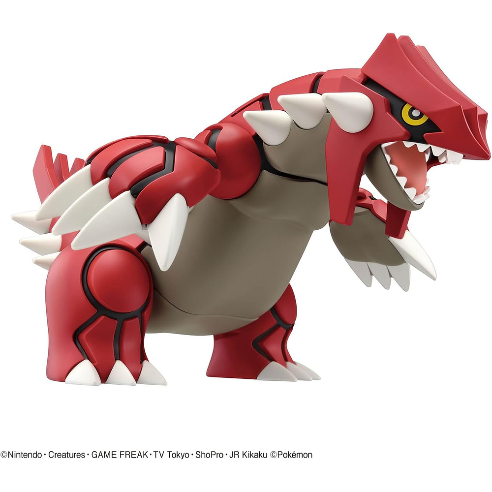 Groudon Pokemon Model Kit Bandai Hobby 6