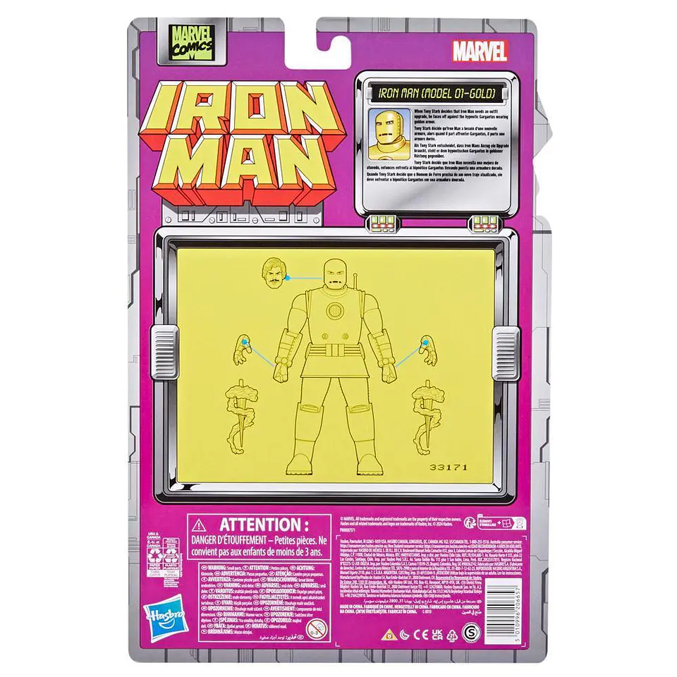 Iron Man Model 01 Gold (Iron Man Comics) Marvel Legends  8