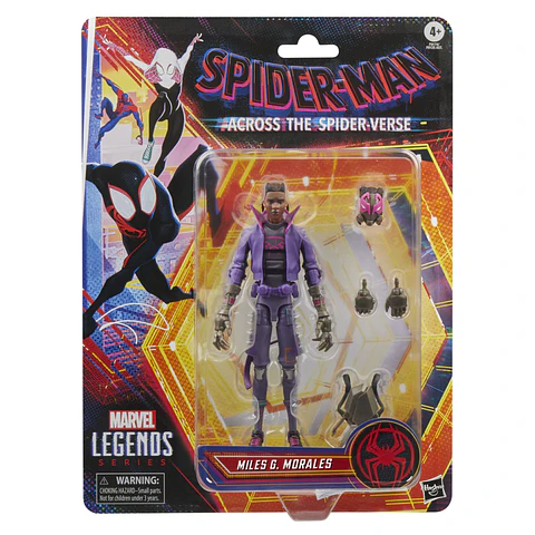 Prowler Miles Across The Spiderverse Marvel Legends