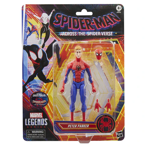 Peter Parker Across The Spiderverse Marvel Legends