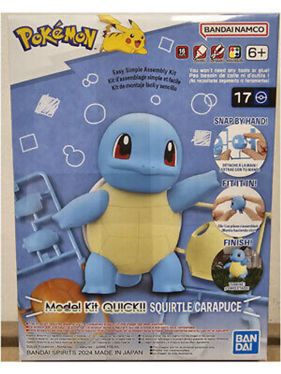 Squirtle Quick 17 Pokemon Model Kit Bandai Hobby 2