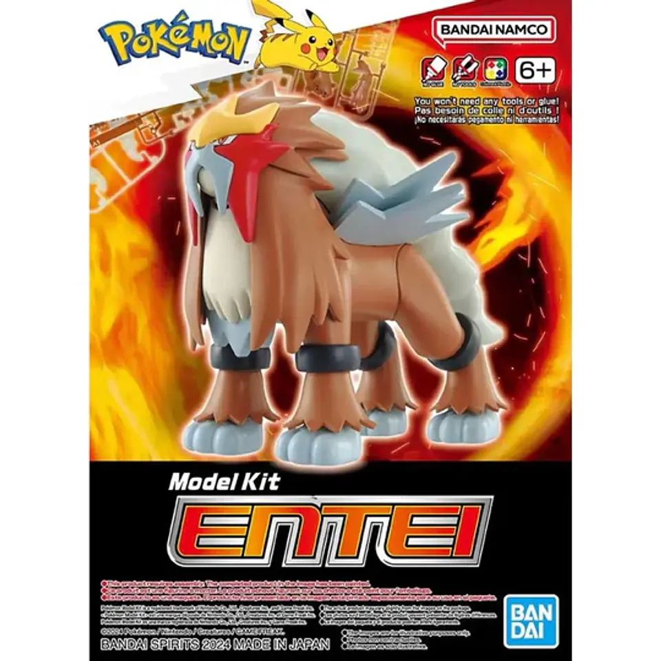 Entei Pokemon Model Kit 2
