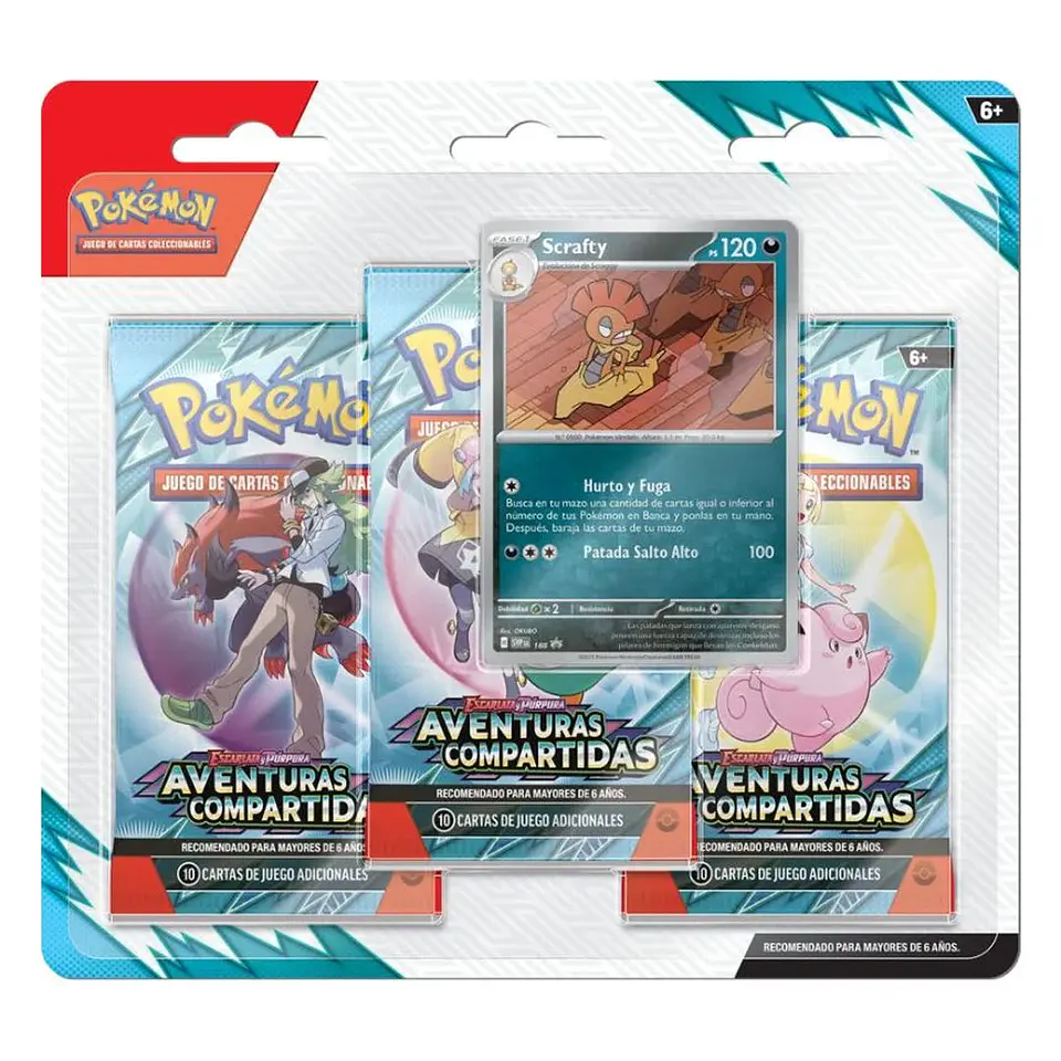 3 Pack Blister Journey Together (Scarlet & Violet) Español 2