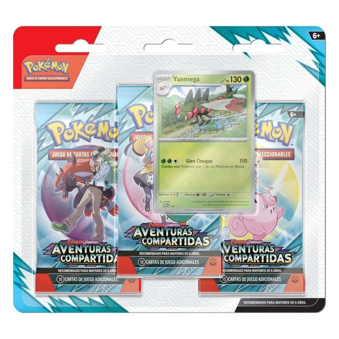 3 Pack Blister Journey Together (Scarlet & Violet) Es